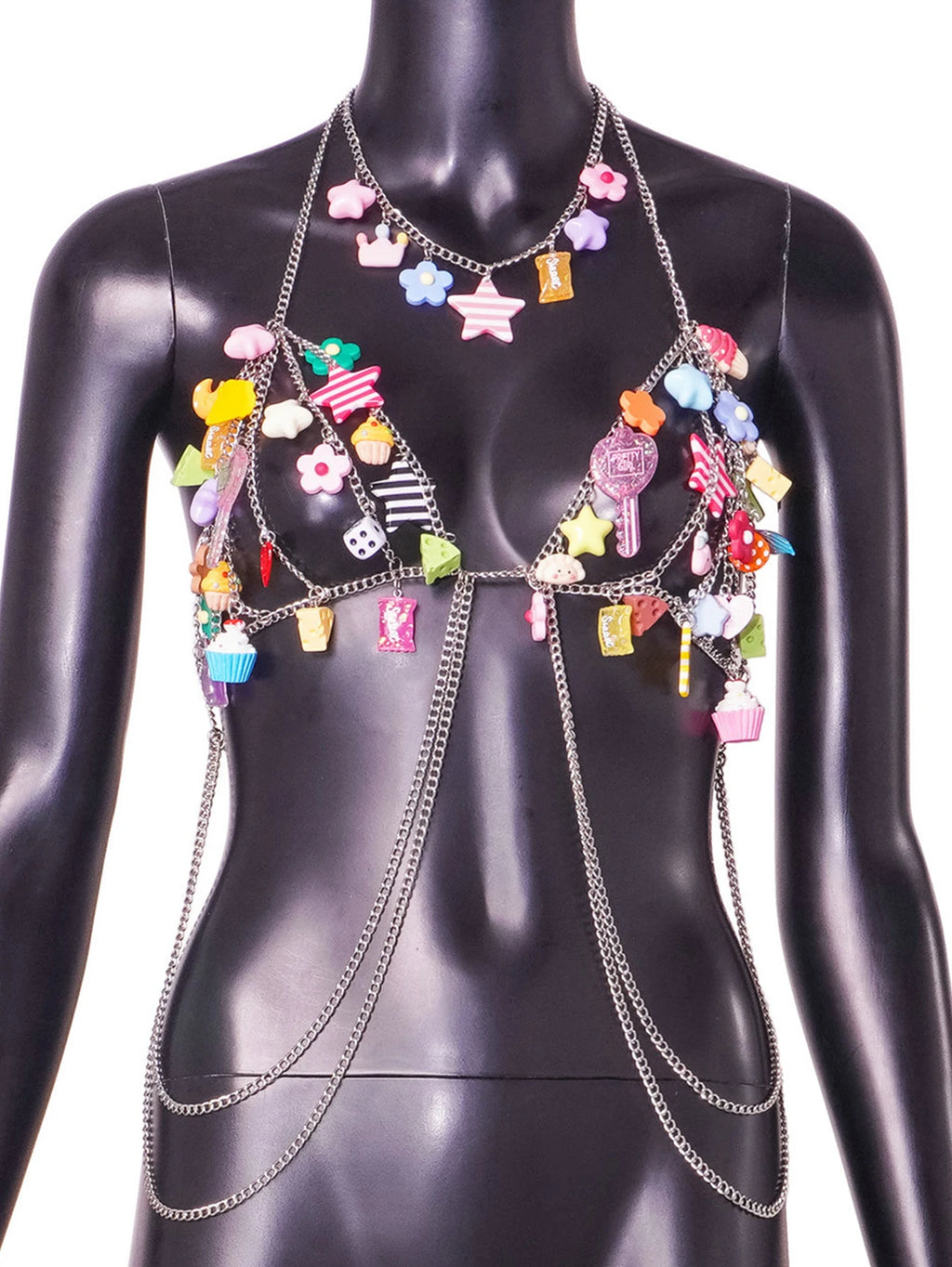 Sultry See-Through Corset Crop Top – The Ultimate Y2K Rave Statement LUNARITY GARAGE
