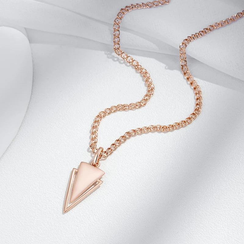 Glossy Triangle Pendant Necklace Necklace LUNARITY GARAGE