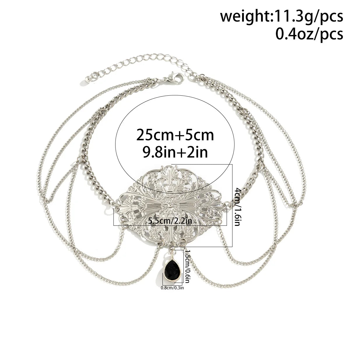 Bohemian Countryside Tassels Armband Pattern Opening Arm Chain Bracelets Arm Bracelets Lunarity Garage