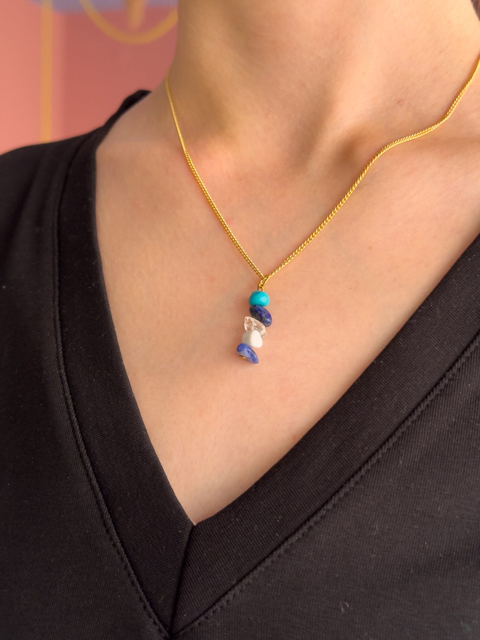 Sagittarius Zodiac Minimalist Necklace necklaces LUNARITY GARAGE 16 Inches