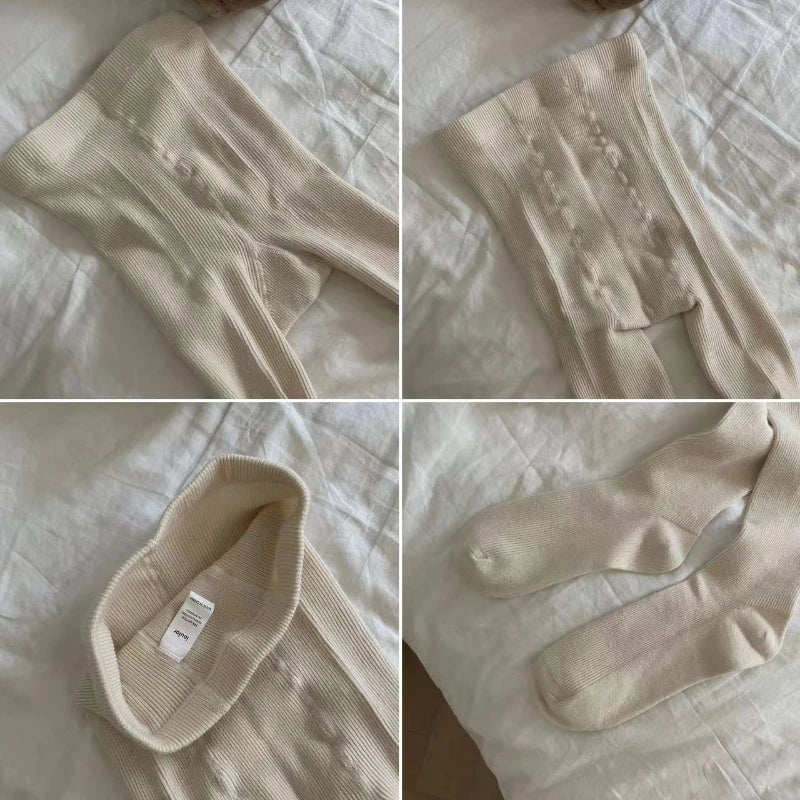 New Autumn Winter Thick Tights – JK Lolita Thigh High Style