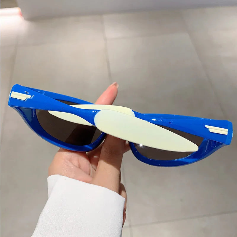 Y2K Luxury Designer Mirror Shades Sunglasses Sunglasses Lunarity Garage   