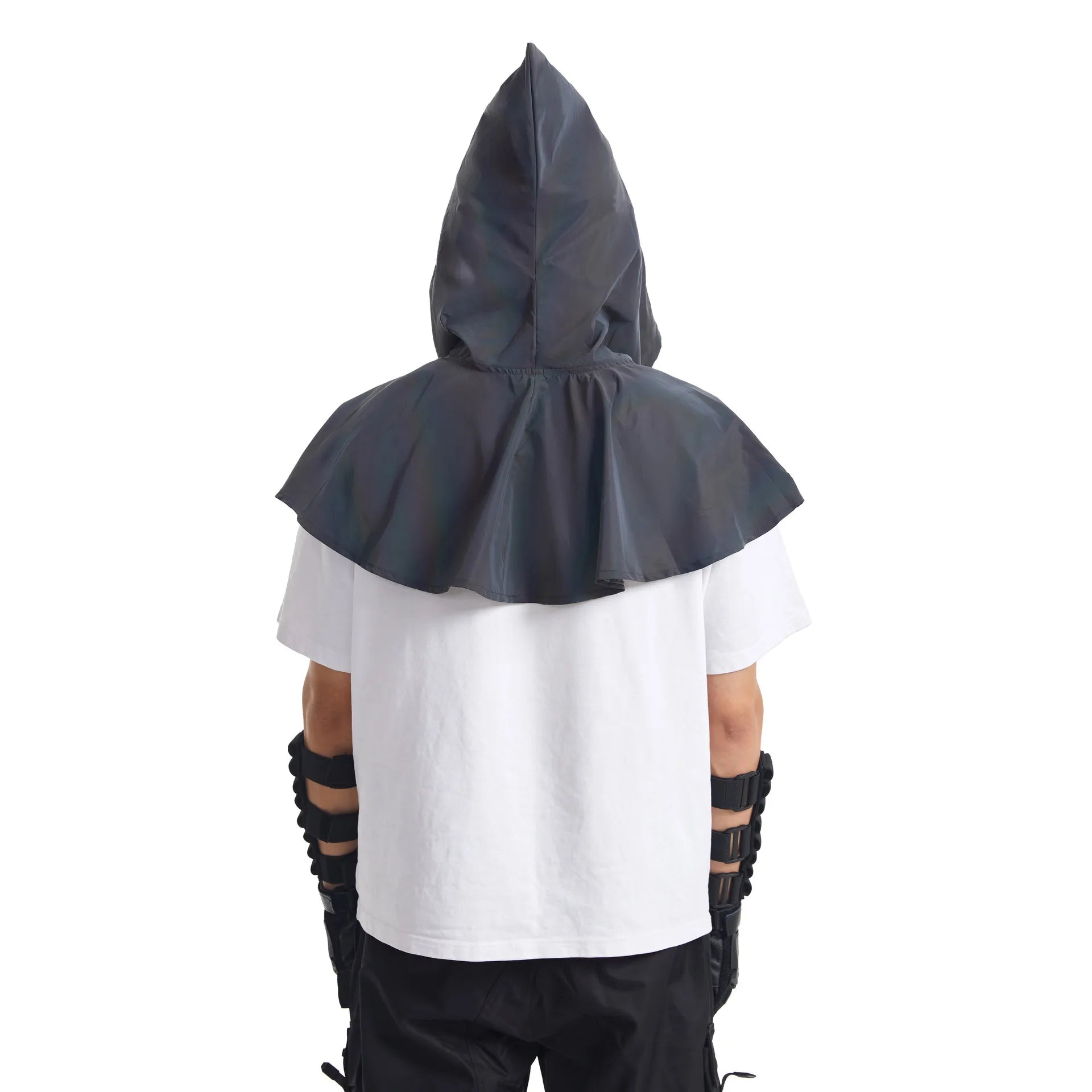 Reflective Hooded Enchanter Cloak – Unisex Cosplay & Festival Essential Costume Lunarity Garage