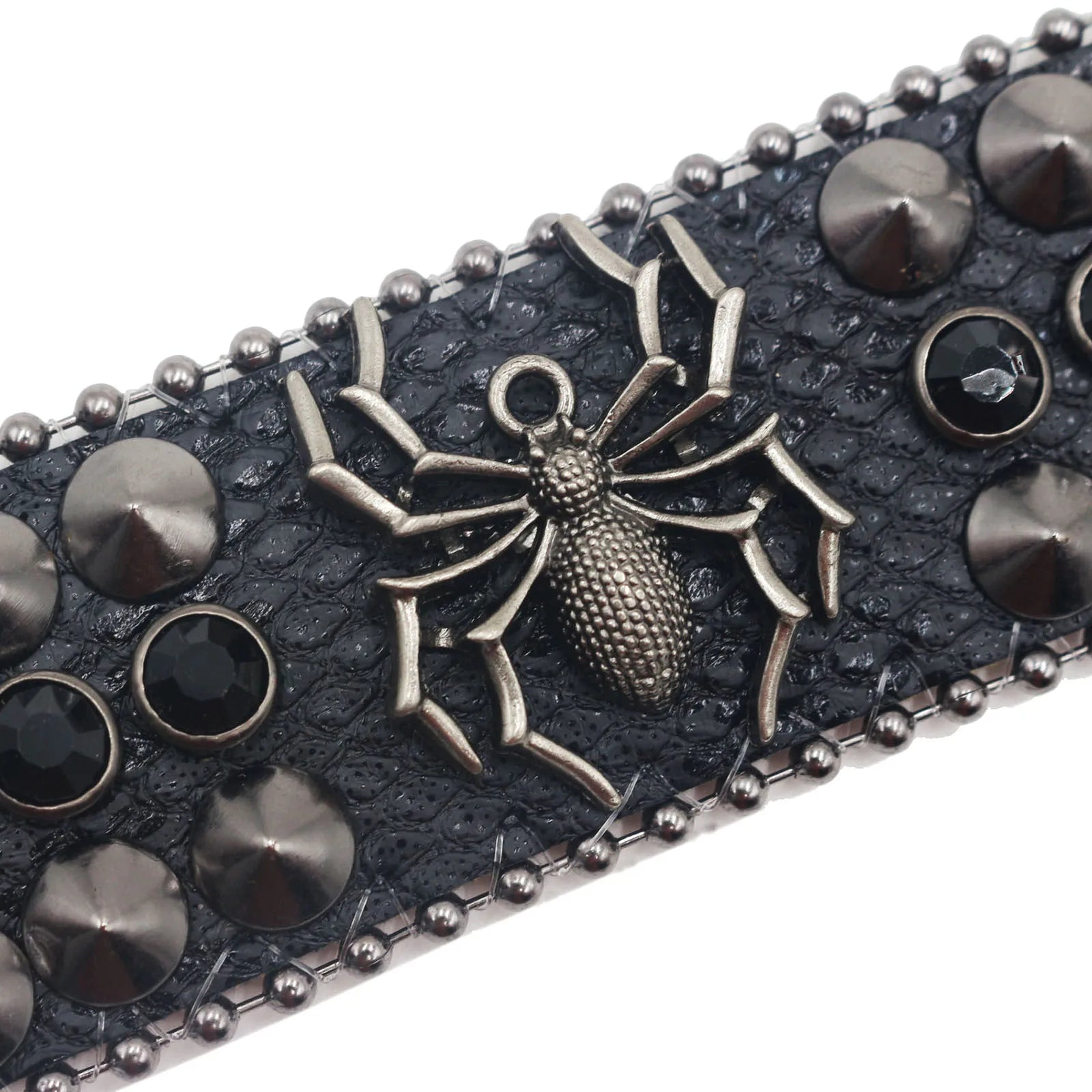 Original Designer Rhinestone Rivet Bracelet – Y2K Unisex Bangle Bracelets LUNARITY GARAGE