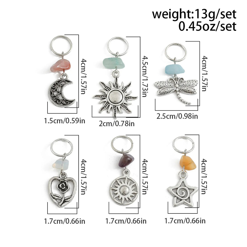 Sun Star Pendant Headband – Trendy Zinc Alloy Hairwear hair clips LUNARITY GARAGE   