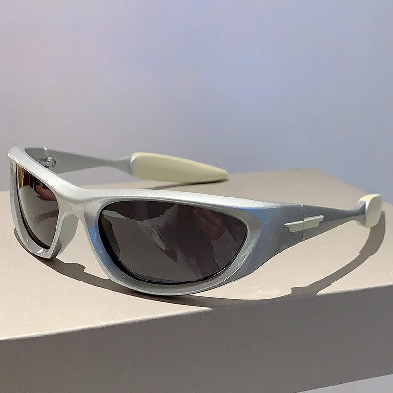 Y2K Luxury Designer Mirror Shades Sunglasses Sunglasses Lunarity Garage   