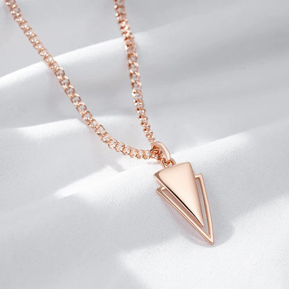 Glossy Triangle Pendant Necklace Necklace LUNARITY GARAGE   