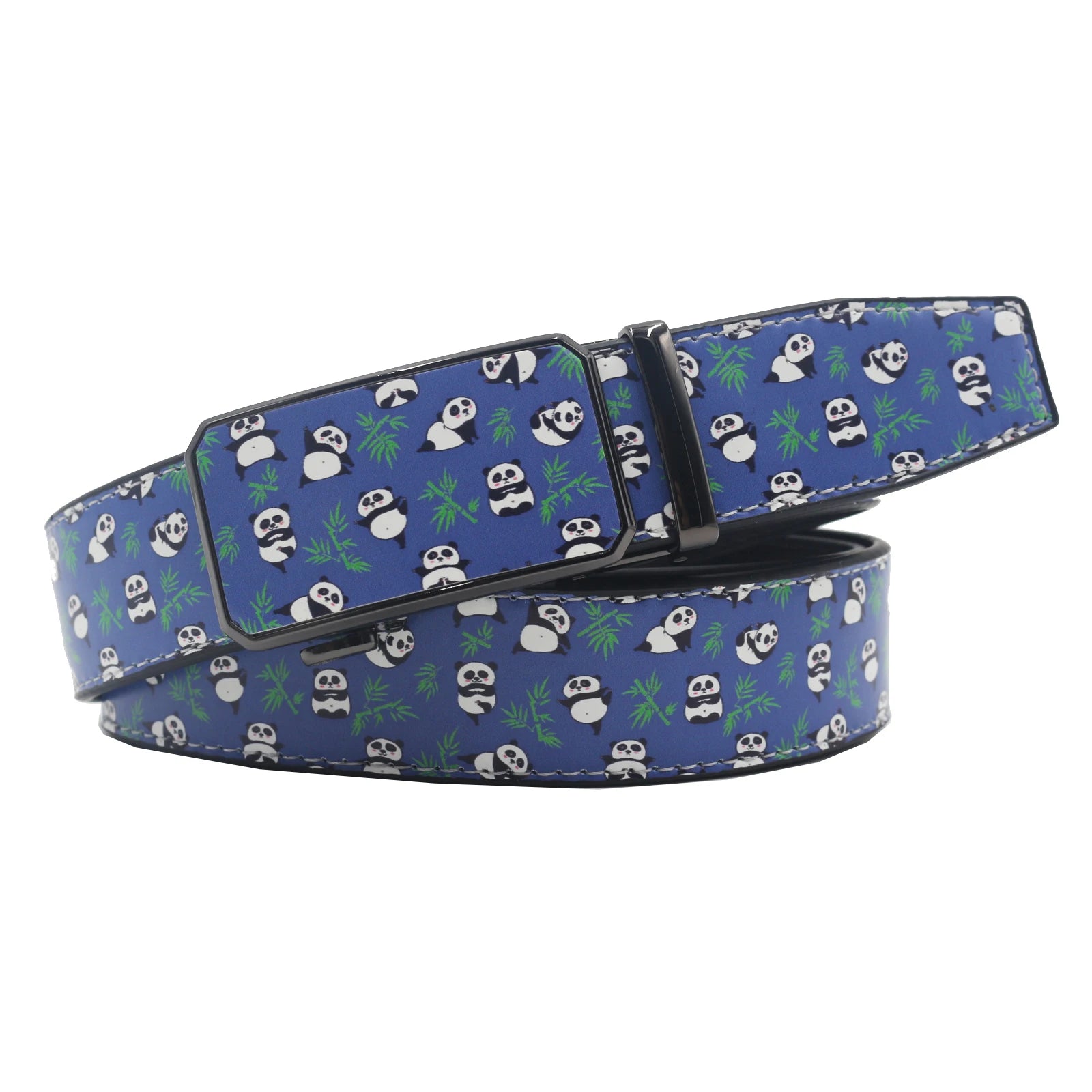 Elegant Hip Hop Automatic Buckle Belt – Luxury Vintage Print (3.5cm) belt LUNARITY GARAGE