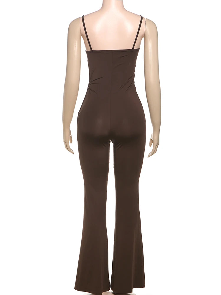 Hollow Waistless Jumpsuit – Sleek & Sexy Party Wear Jumpsuit LUNARITY GARAGE