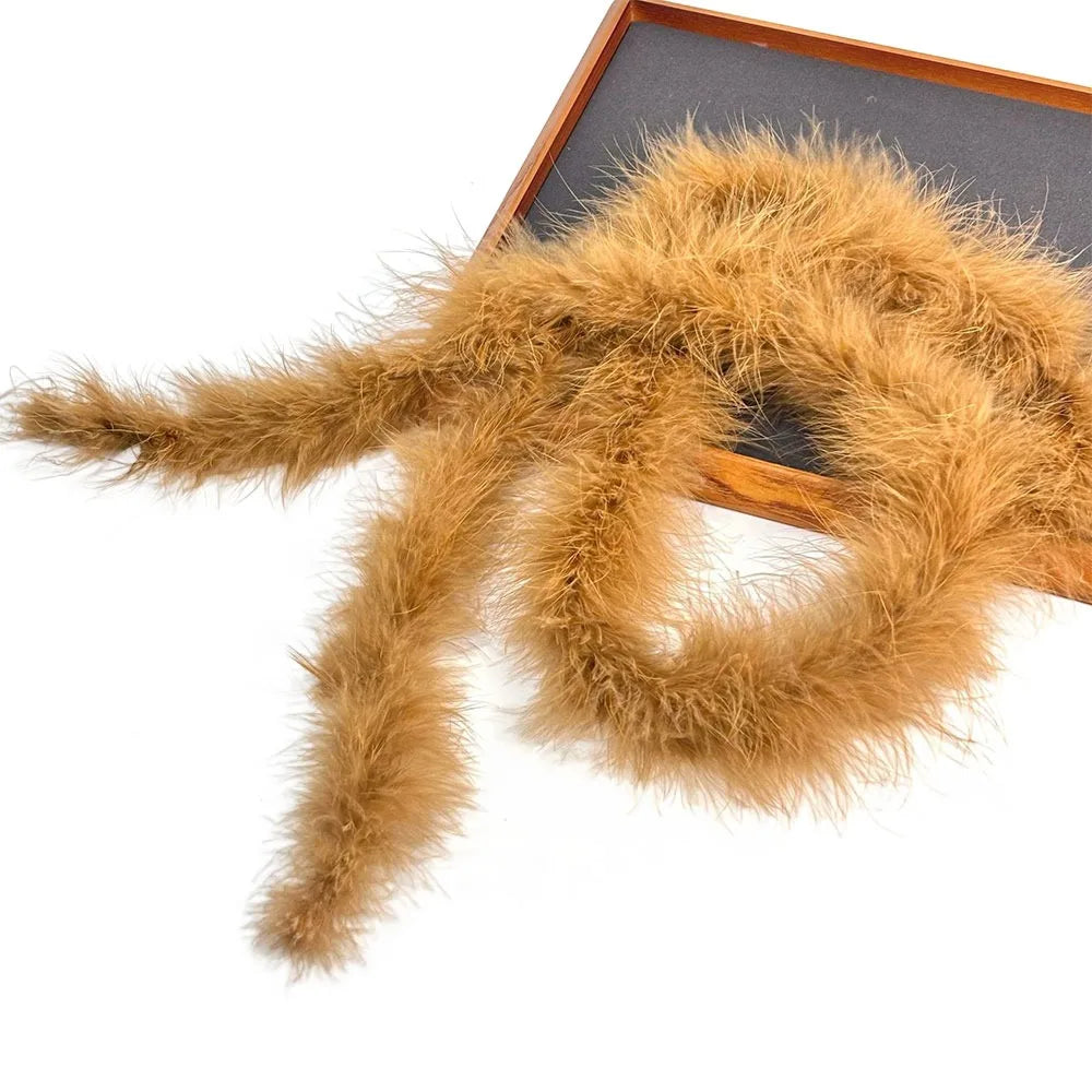 Y2K Punk Plush Fur Belt - Soft Fluffy Waist Chain for Hip Hop & Street Style Belt LUNARITY GARAGE Brown