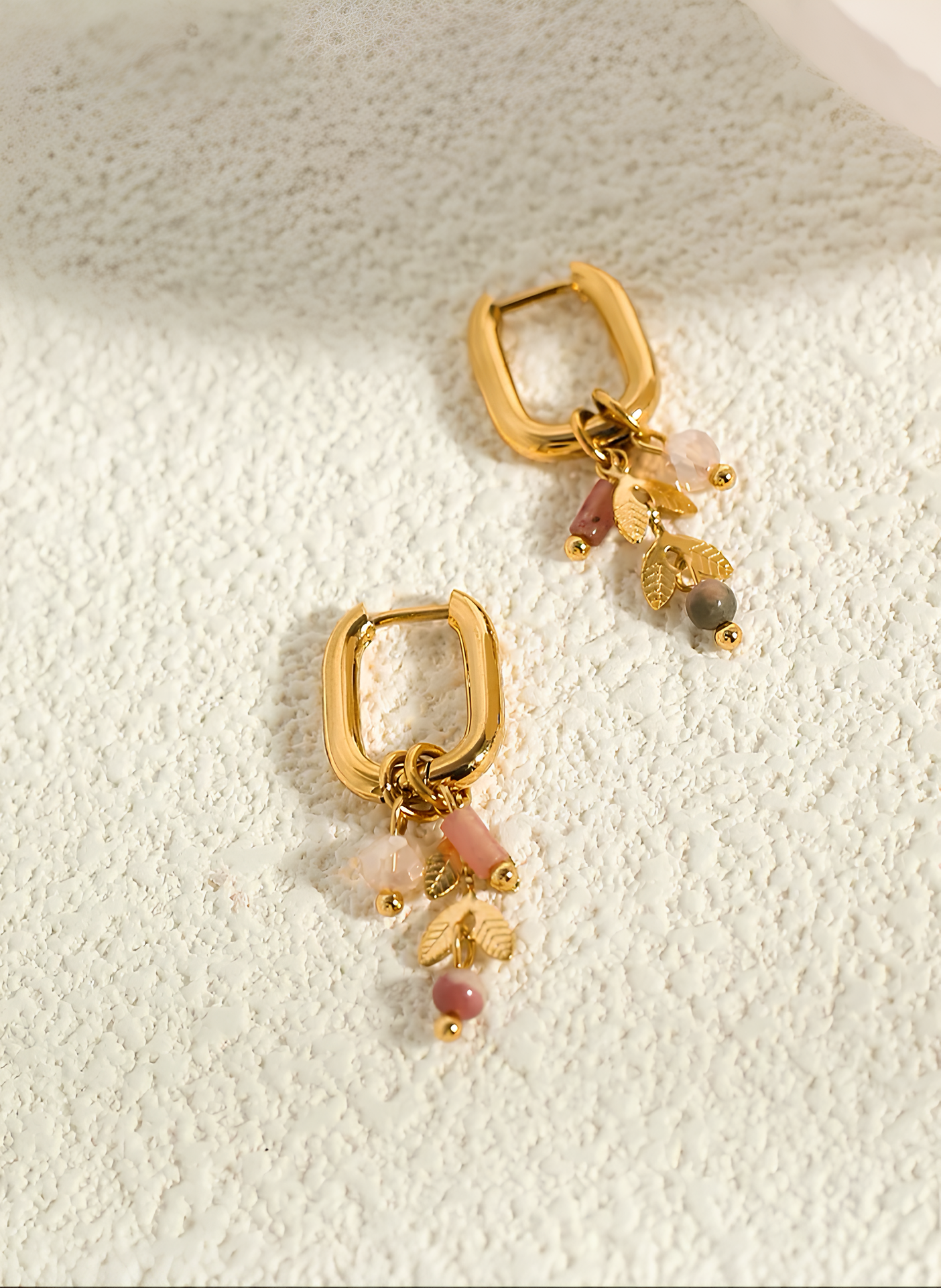 Touch of Pink Dreams earrings LUNARITY GARAGE   