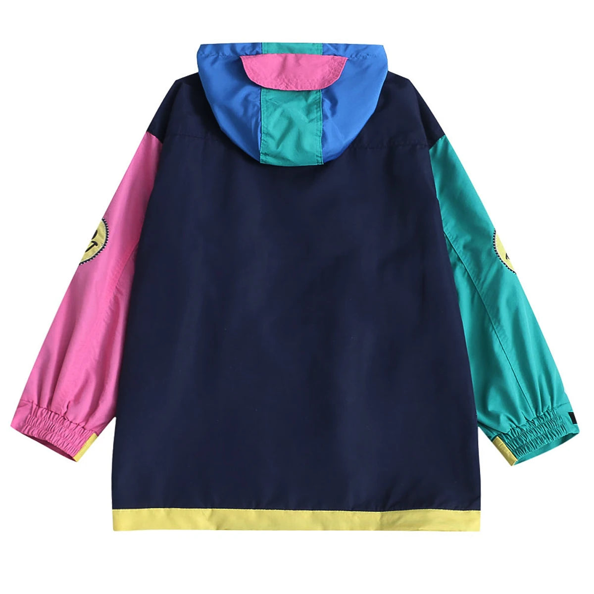Patchwork-Design Vintage Winter Parka Jackets Lunarity Garage