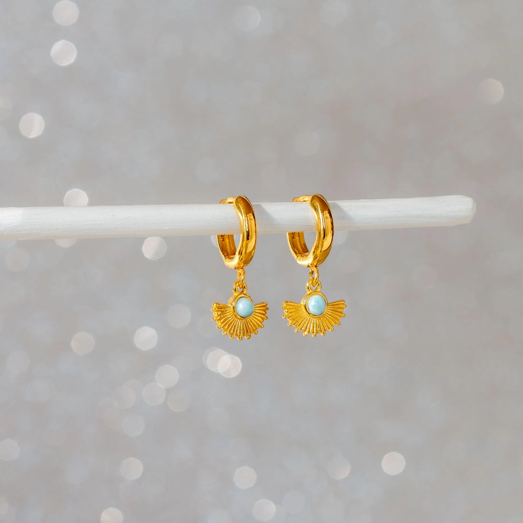 Minimalist Sun Beam Earrings earrings LUNARITY GARAGE   