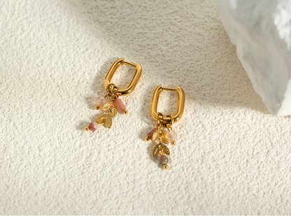 Touch of Pink Dreams earrings LUNARITY GARAGE   