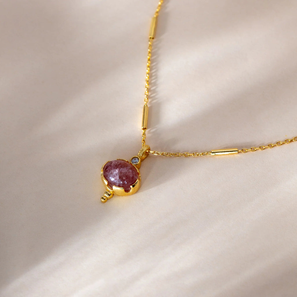 Fat Strawberry Necklace necklaces LUNARITY GARAGE   