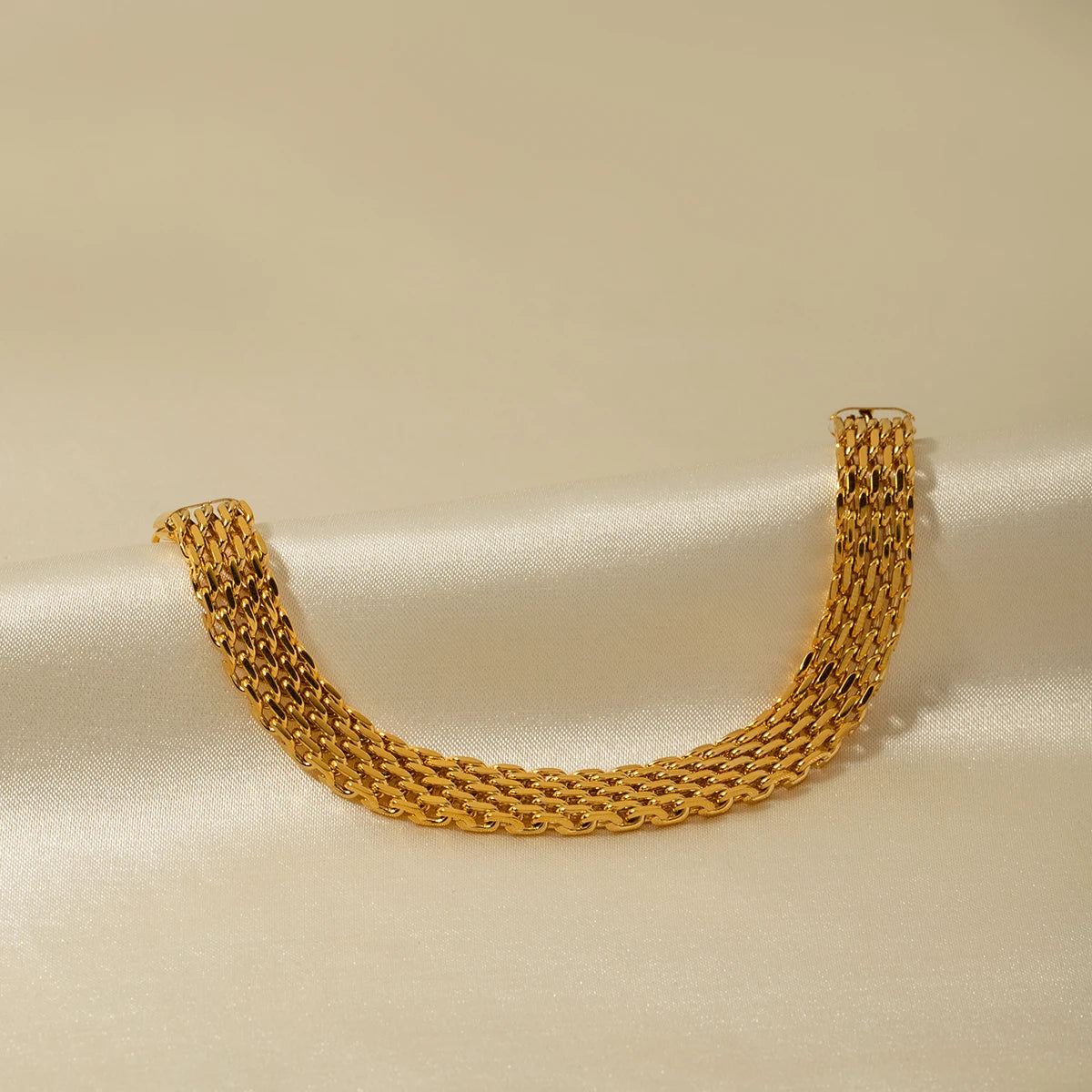 Vintage Gold Color Chain & Link Bracelet vintage bracelet LUNARITY GARAGE