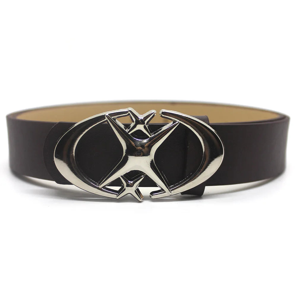 Vintage Y2K Punk Cross & Star Buckle Belt Belt Lunarity Garage   