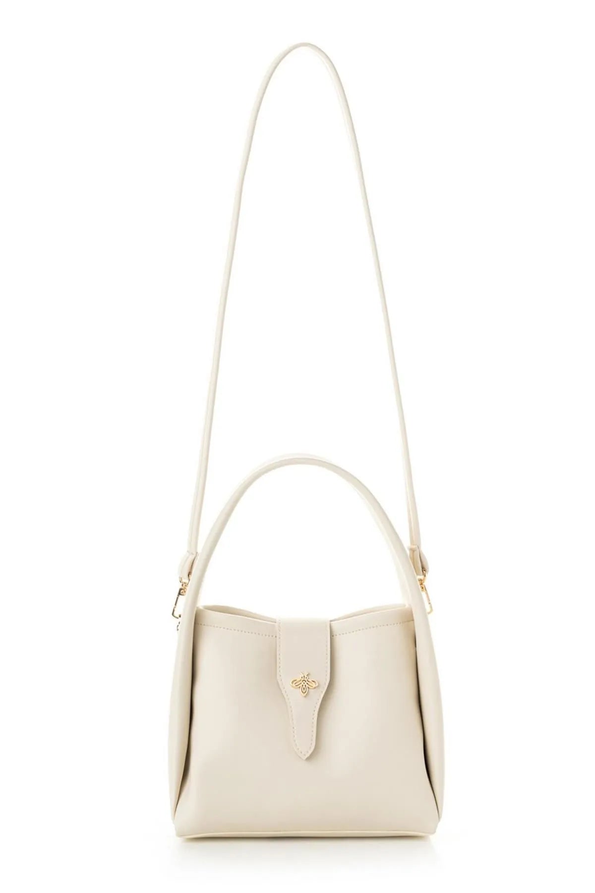 Beige Quilted Clutch Handbag handbag LUNARITY GARAGE Beige