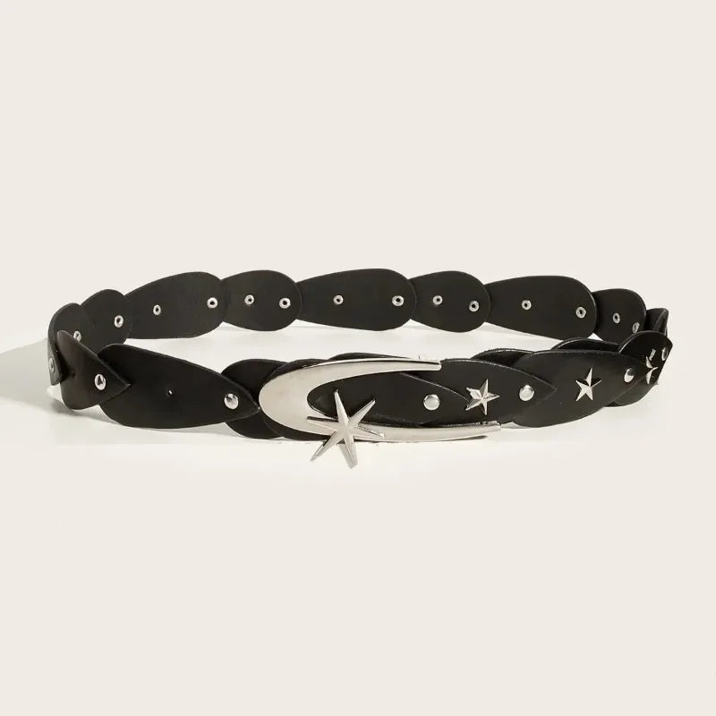 2000s Y2K Pentagram Studded Belt Belt Lunarity Garage   