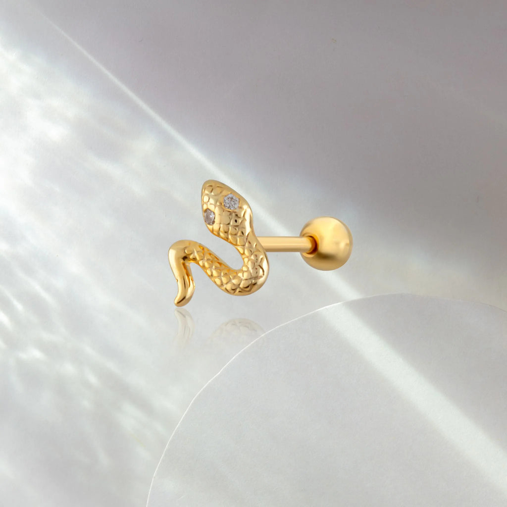 Snake Piercing earrings LUNARITY GARAGE   
