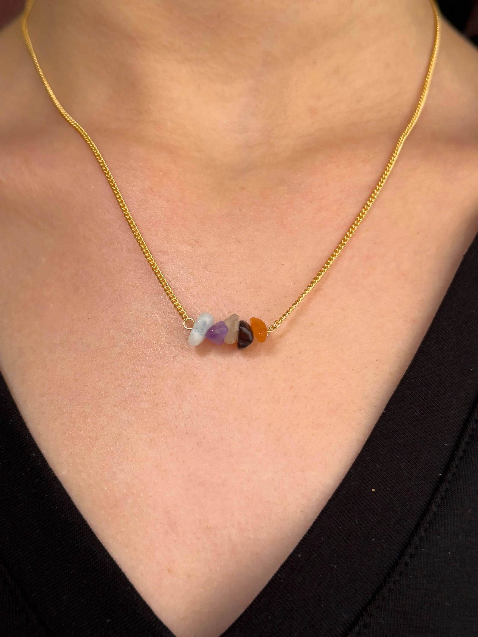 Aries Zodiac Bar Necklace necklaces LUNARITY GARAGE