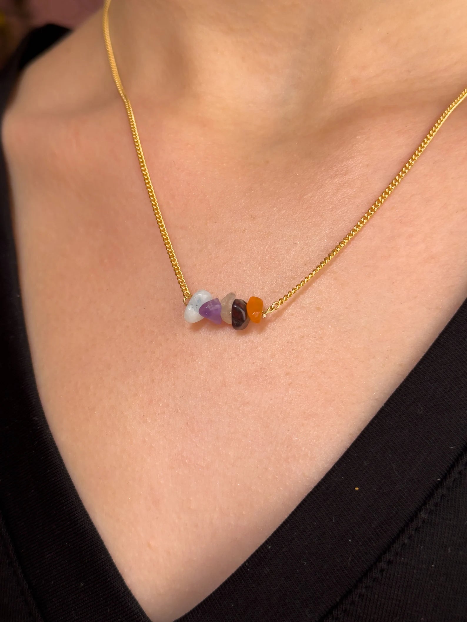 Aries Zodiac Bar Necklace necklaces LUNARITY GARAGE