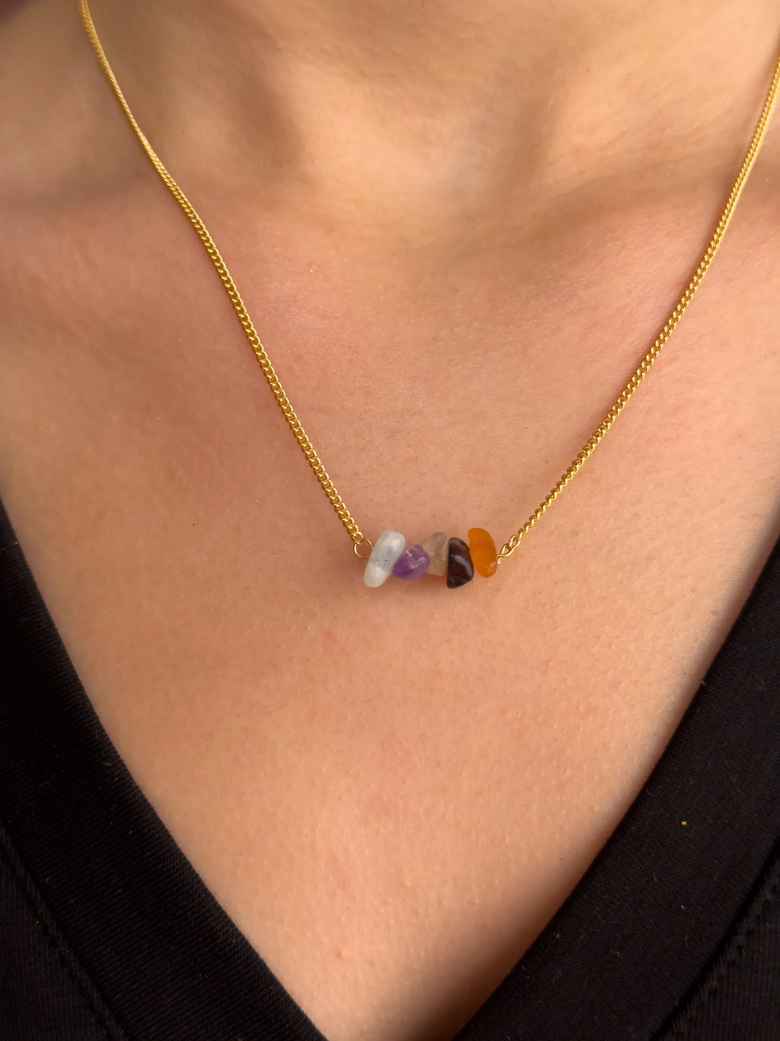 Aries Zodiac Bar Necklace necklaces LUNARITY GARAGE