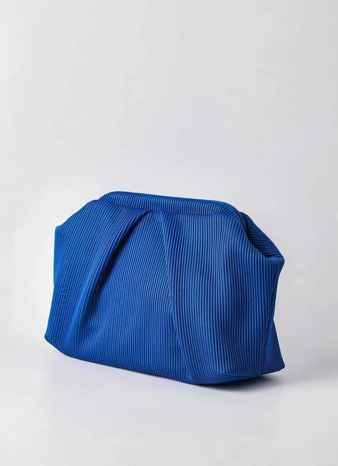 Elegant Fuschia Pleated Clutch Handbag clutch LUNARITY GARAGE