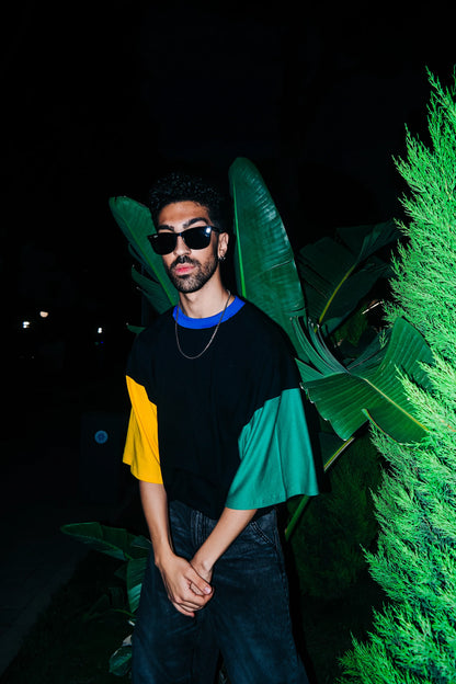 ColorBurst Oversized T-Shirt t shirt LUNARITY GARAGE   