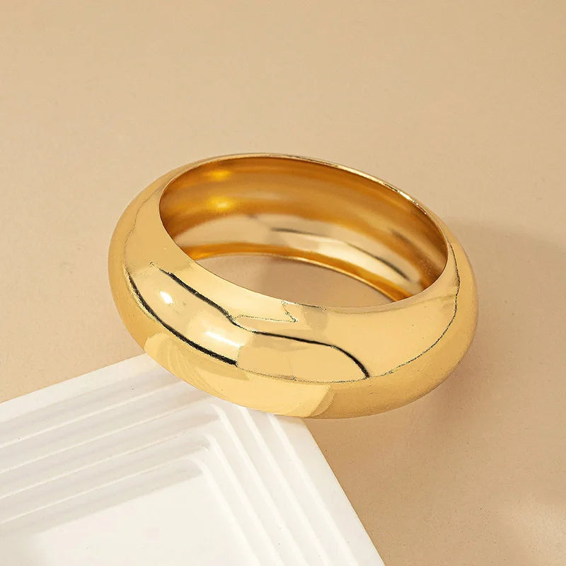 Vintage Hyperbole Geometric Wide-Face Bangles Bracelets Lunarity Garage   