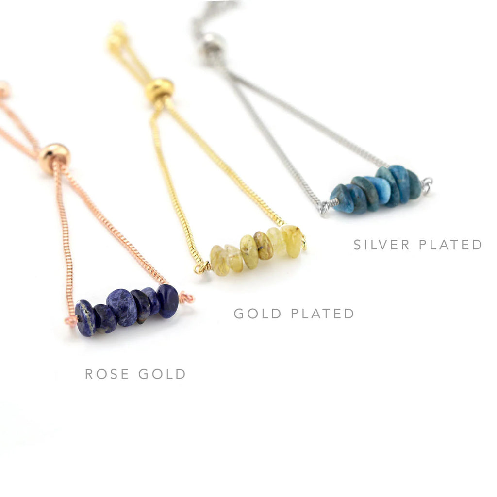 Pisces Zodiac Gemstone Bracelet zodiac bracelets LUNARITY GARAGE   