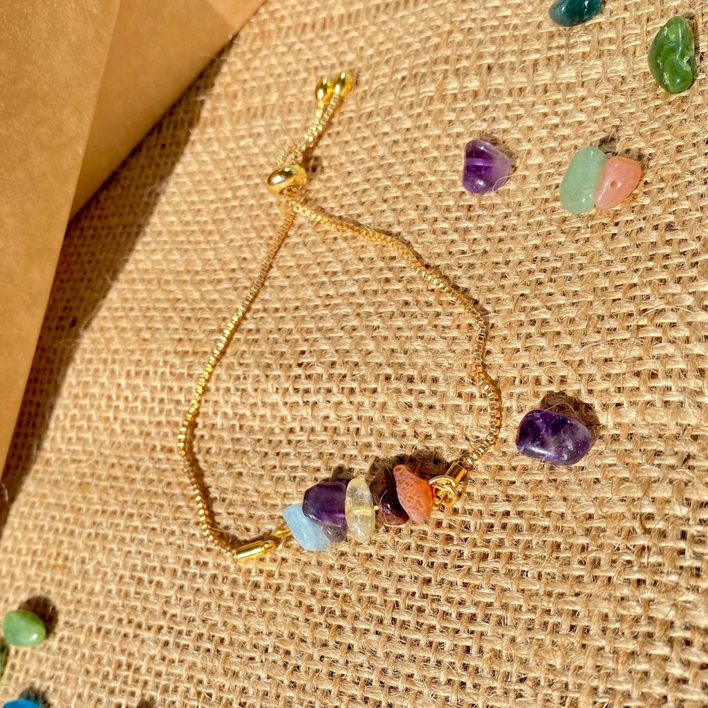 Aries Zodiac Gemstone Bracelet zodiac bracelets LUNARITY GARAGE   