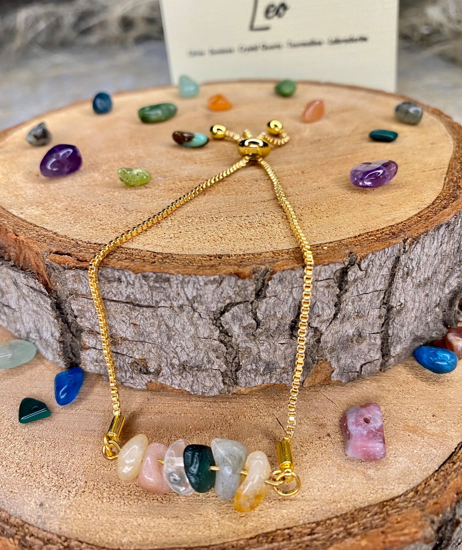 Leo Zodiac Gemstone Bracelet zodiac bracelets LUNARITY GARAGE