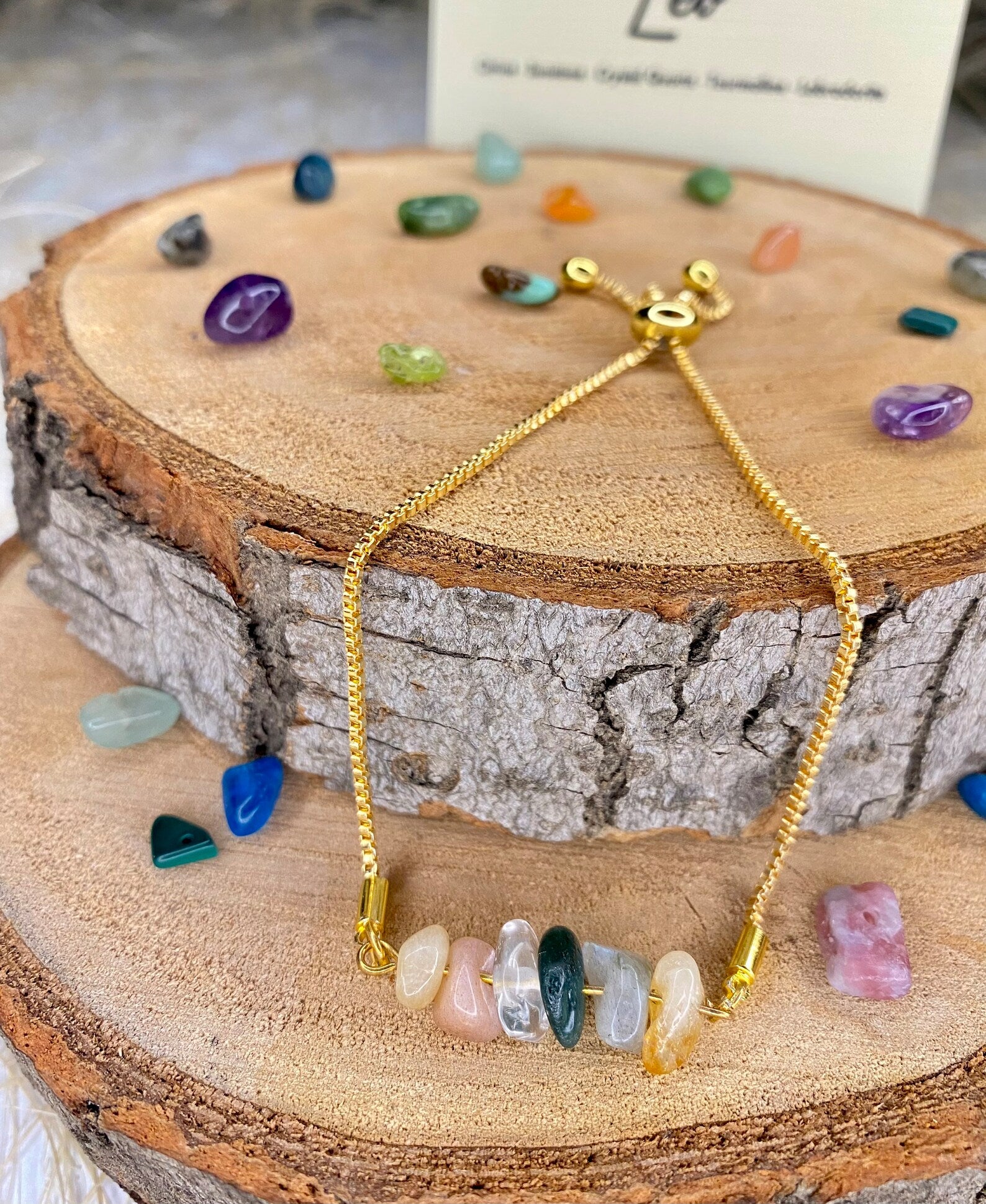 Leo Zodiac Gemstone Bracelet zodiac bracelets LUNARITY GARAGE