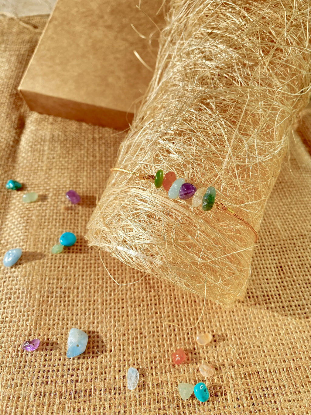 Virgo Zodiac Gemstone Bracelet zodiac bracelets LUNARITY GARAGE   