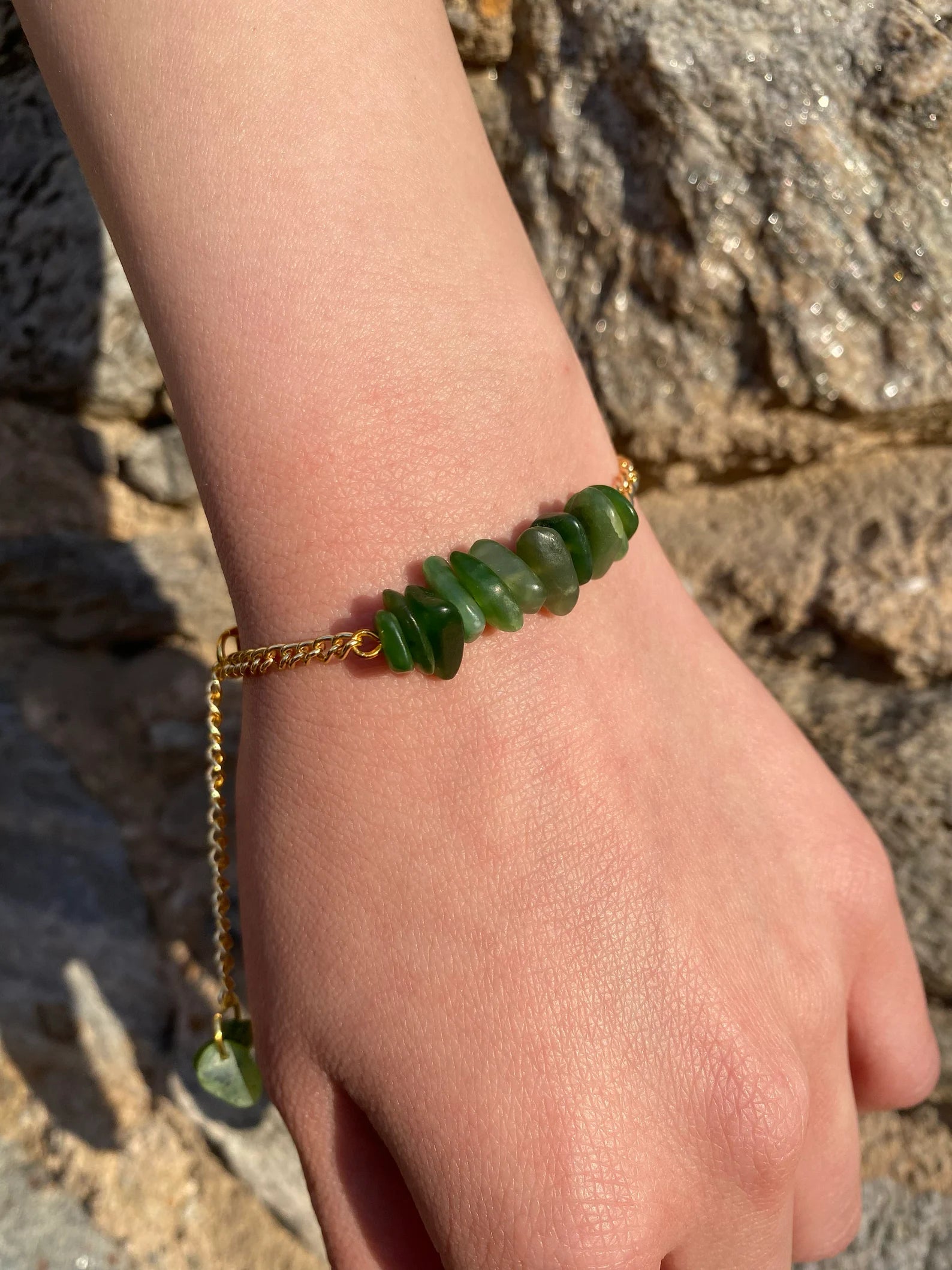 Handmade Jade Bracelet gemstone bracelet LUNARITY GARAGE