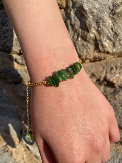 Handmade Jade Bracelet gemstone bracelet LUNARITY GARAGE   