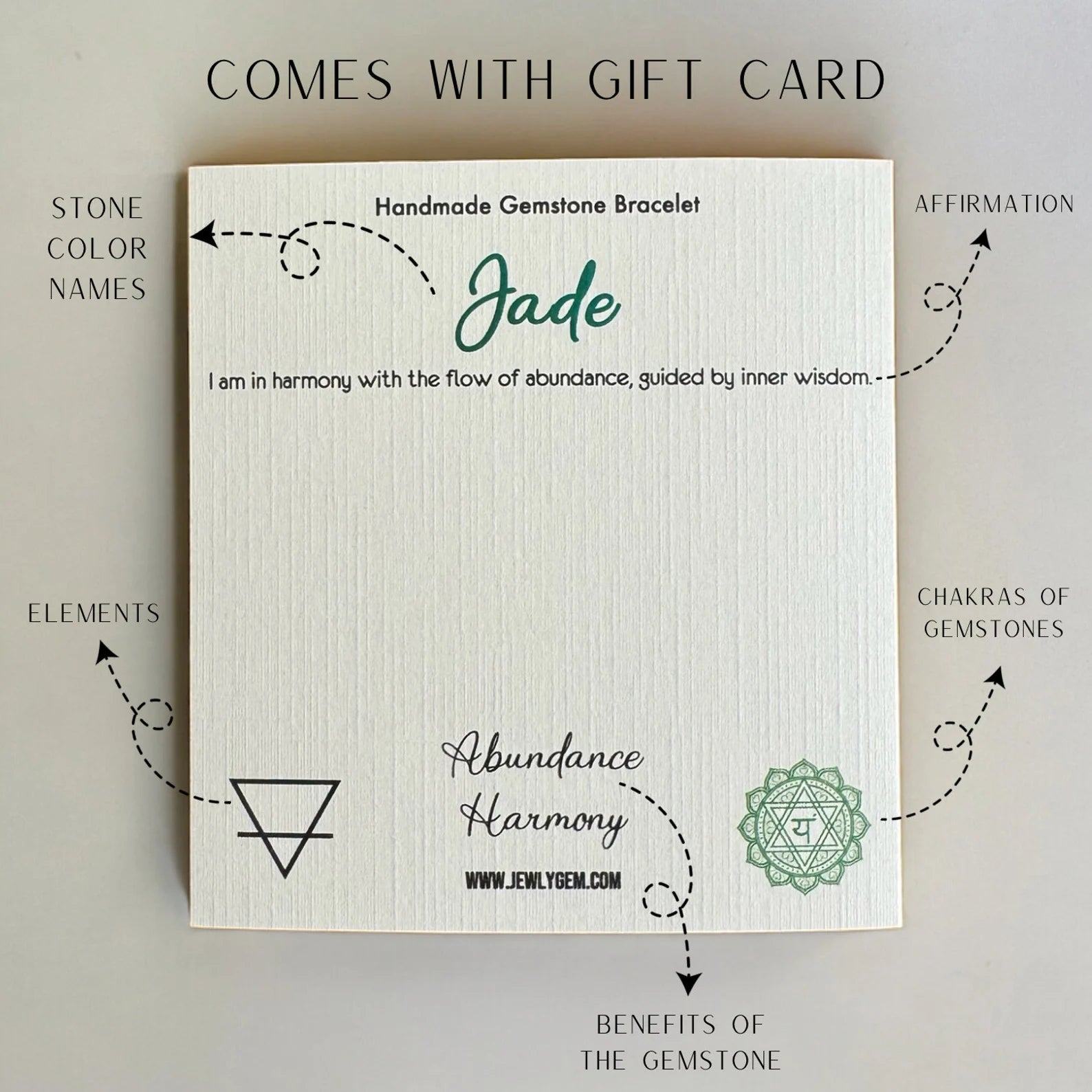 Handmade Jade Bracelet gemstone bracelet LUNARITY GARAGE