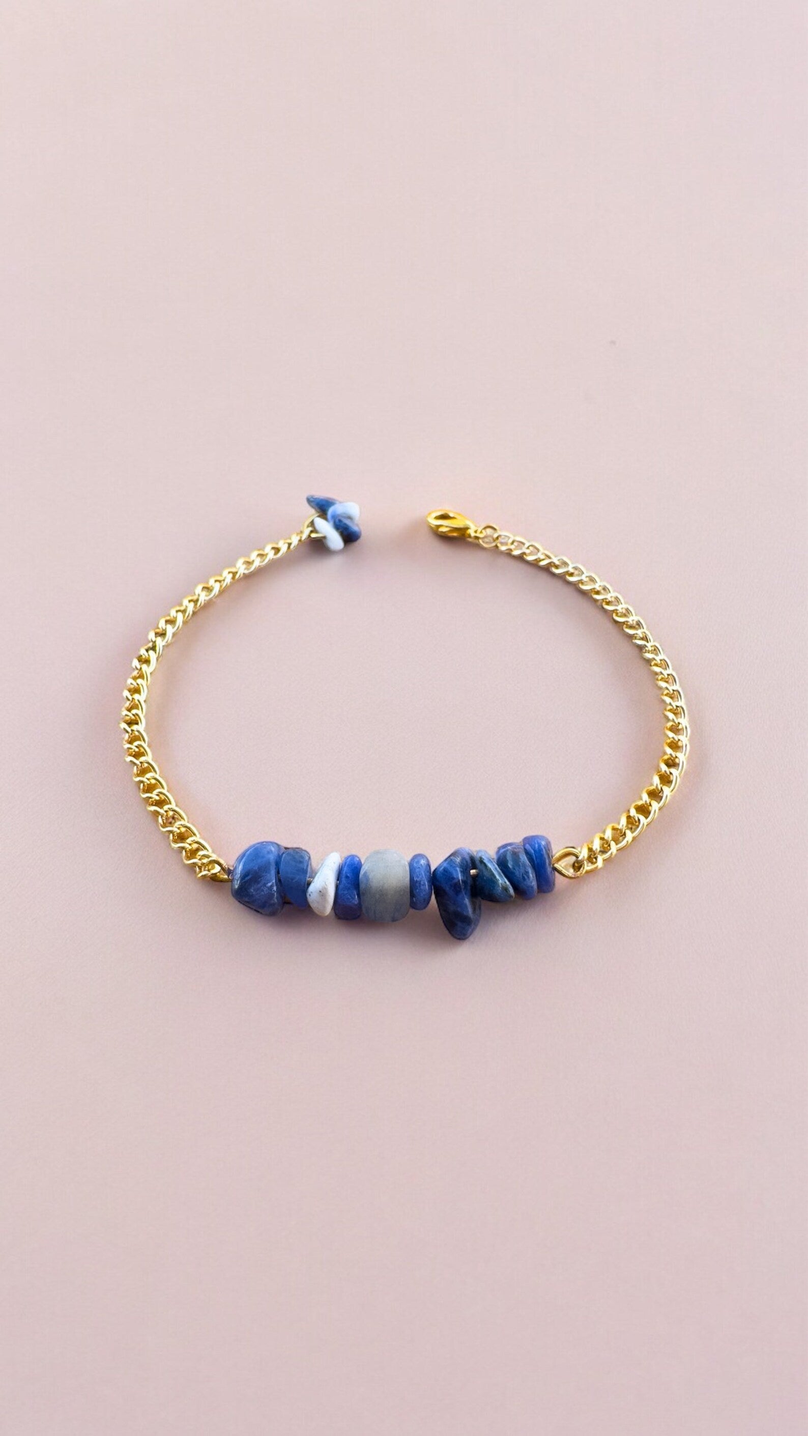 Handmade Sodalite Bracelet gemstone bracelet LUNARITY GARAGE