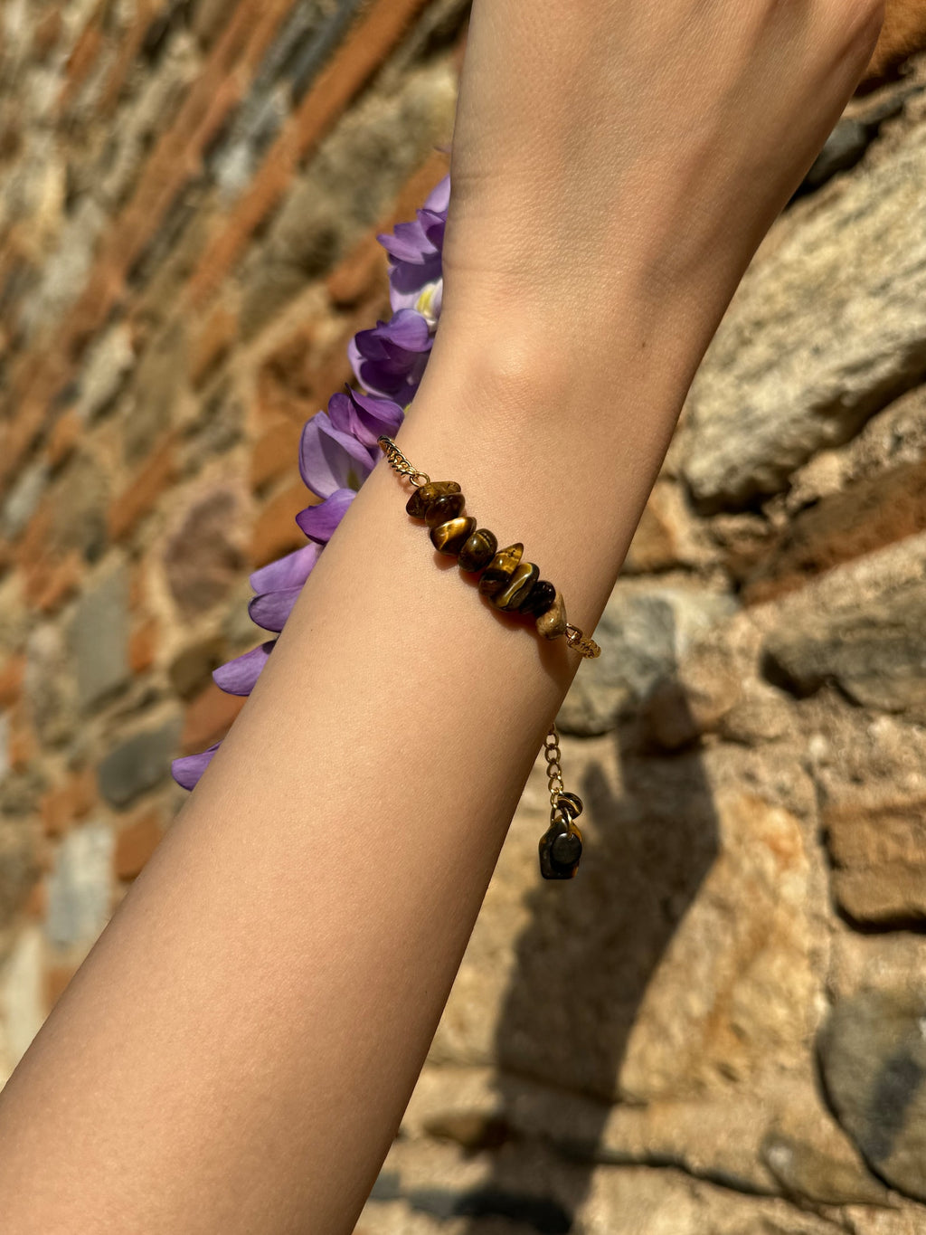 Handmade Tiger's Eye Bracelet gemstone bracelet LUNARITY GARAGE   