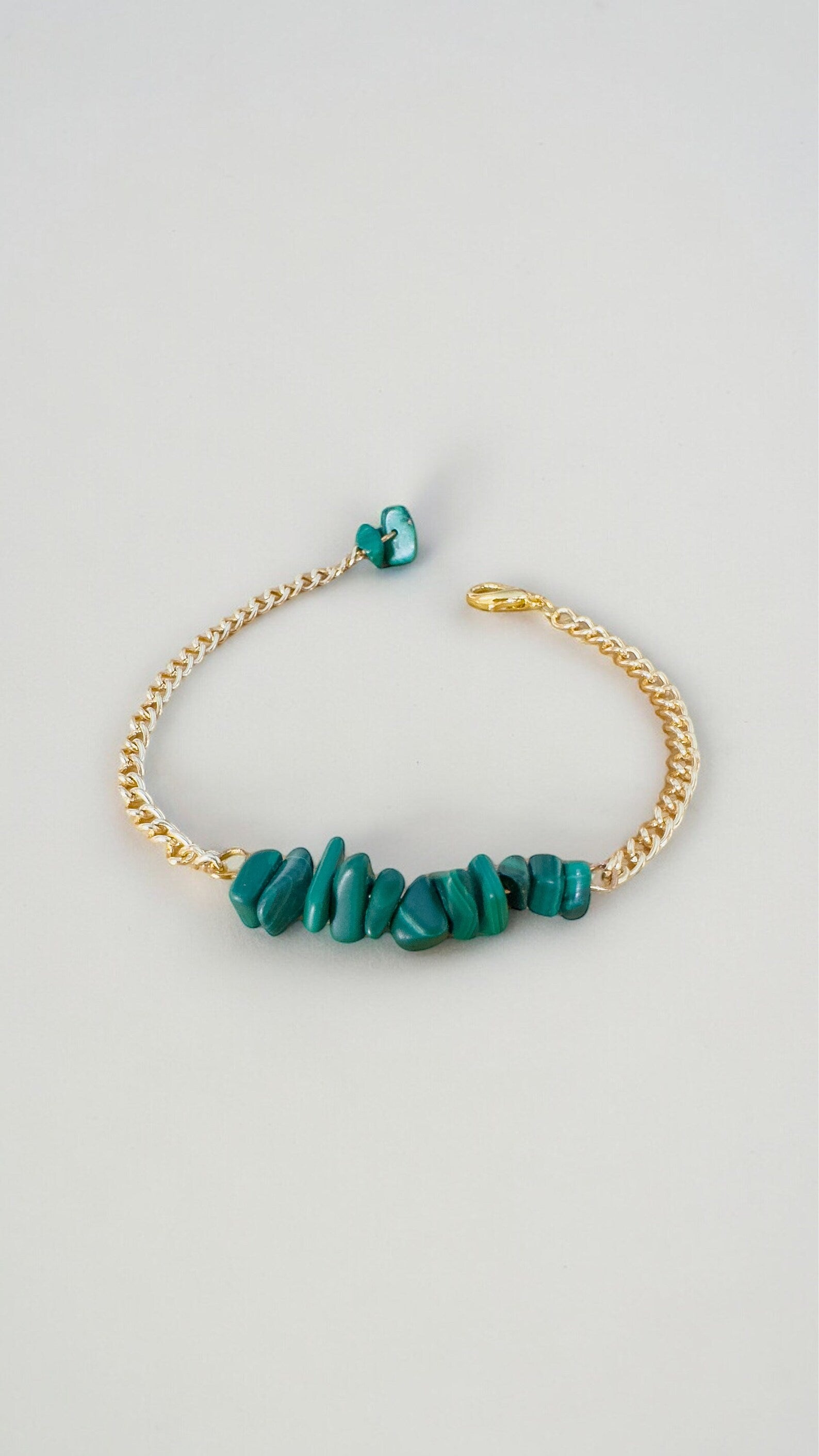 Handmade Malachite Bracelet gemstone bracelet LUNARITY GARAGE