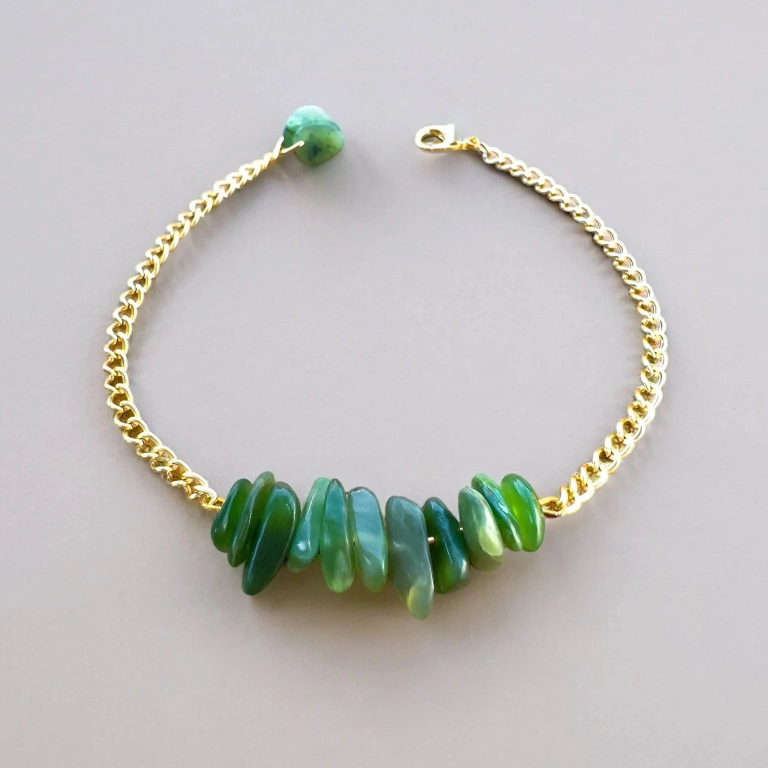 Handmade Jade Bracelet gemstone bracelet LUNARITY GARAGE