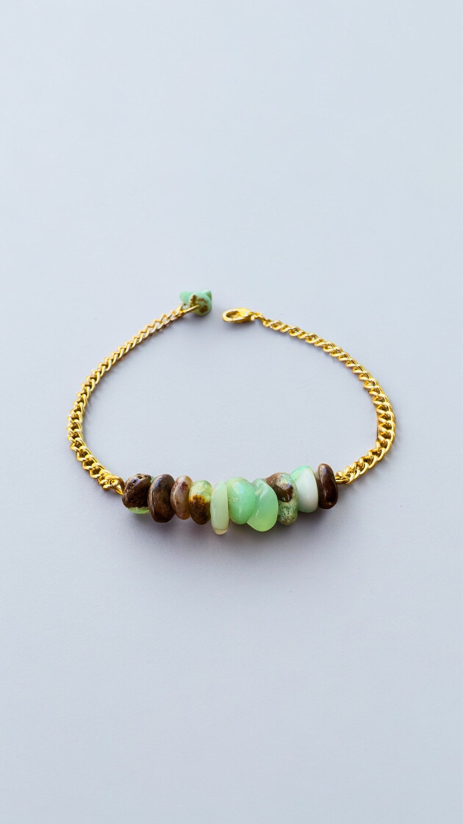 Handmade Chrysoprase Bracelet gemstone bracelet LUNARITY GARAGE   