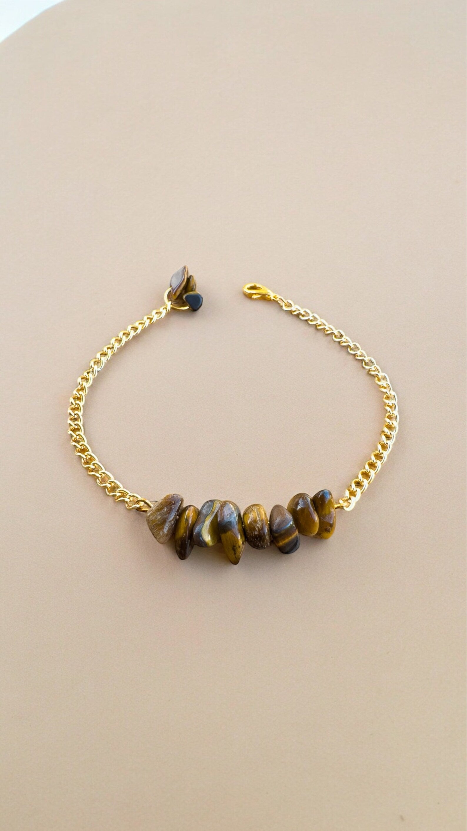 Handmade Tiger's Eye Bracelet gemstone bracelet LUNARITY GARAGE