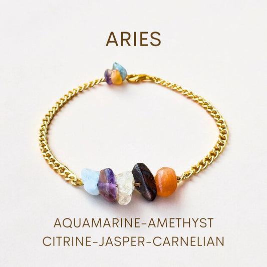 Aries Zodiac Bracelet bracelets LUNARITY GARAGE   