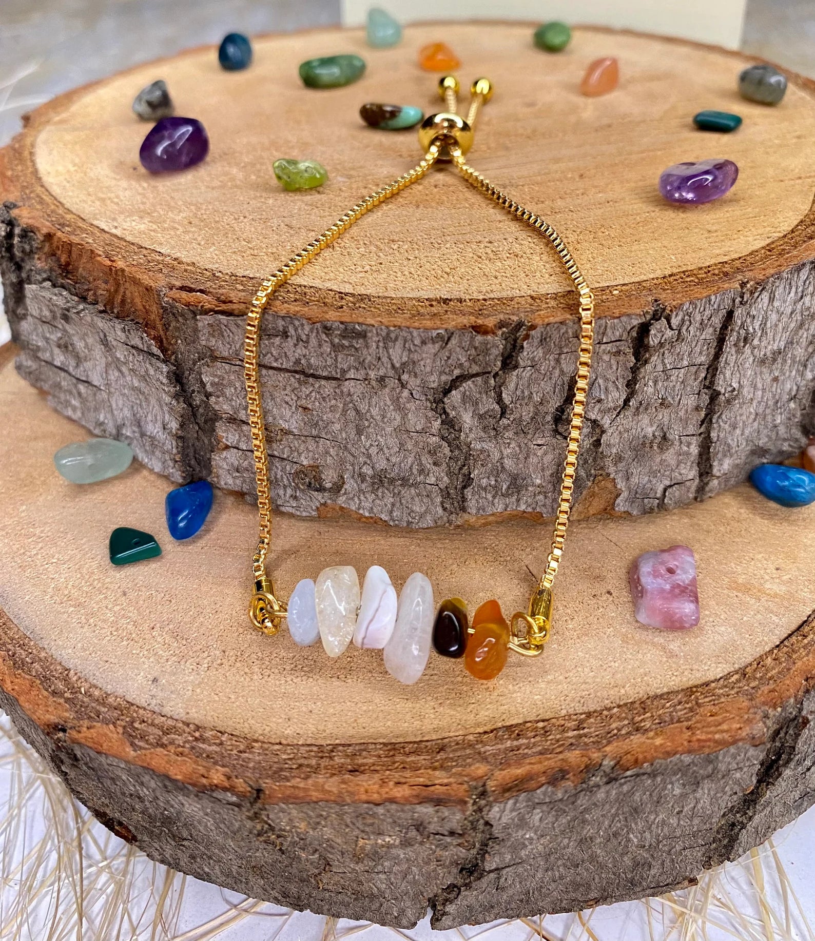 Gemini Zodiac Gemstone Bracelet zodiac bracelets LUNARITY GARAGE