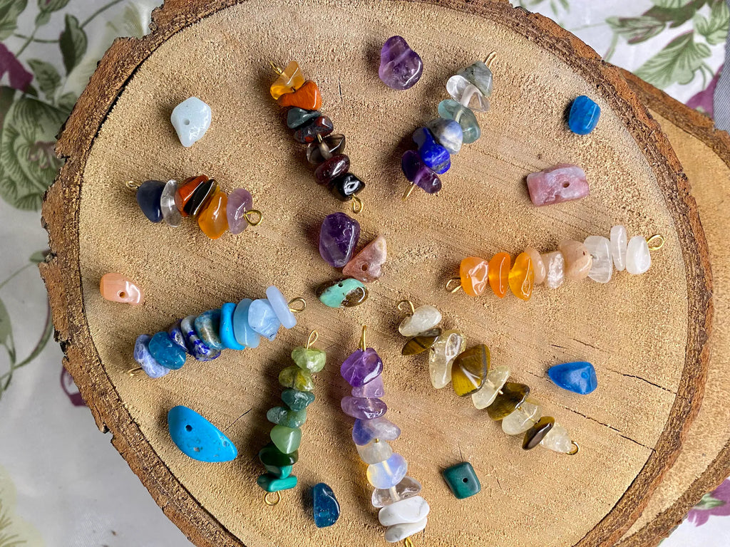 Throat Chakra Gemstone Bracelet Chakra Bracelet LUNARITY GARAGE   