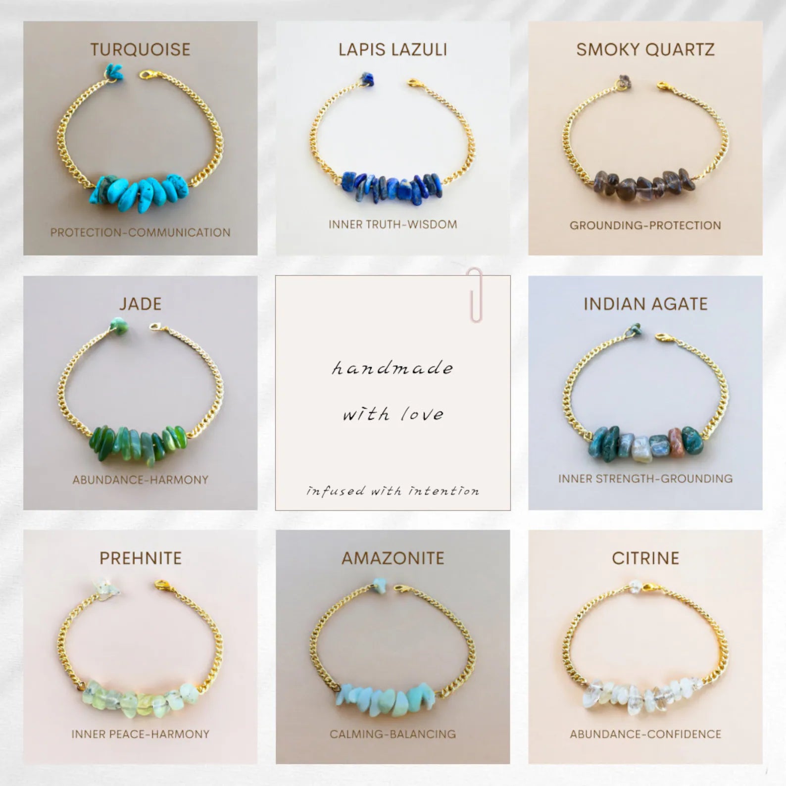 Root Chakra Bracelet Chakra Bracelet LUNARITY GARAGE