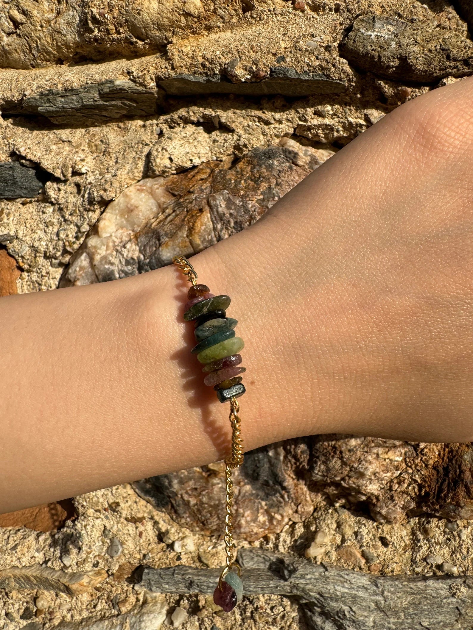 Handmade Tourmaline Bracelet gemstone bracelet LUNARITY GARAGE