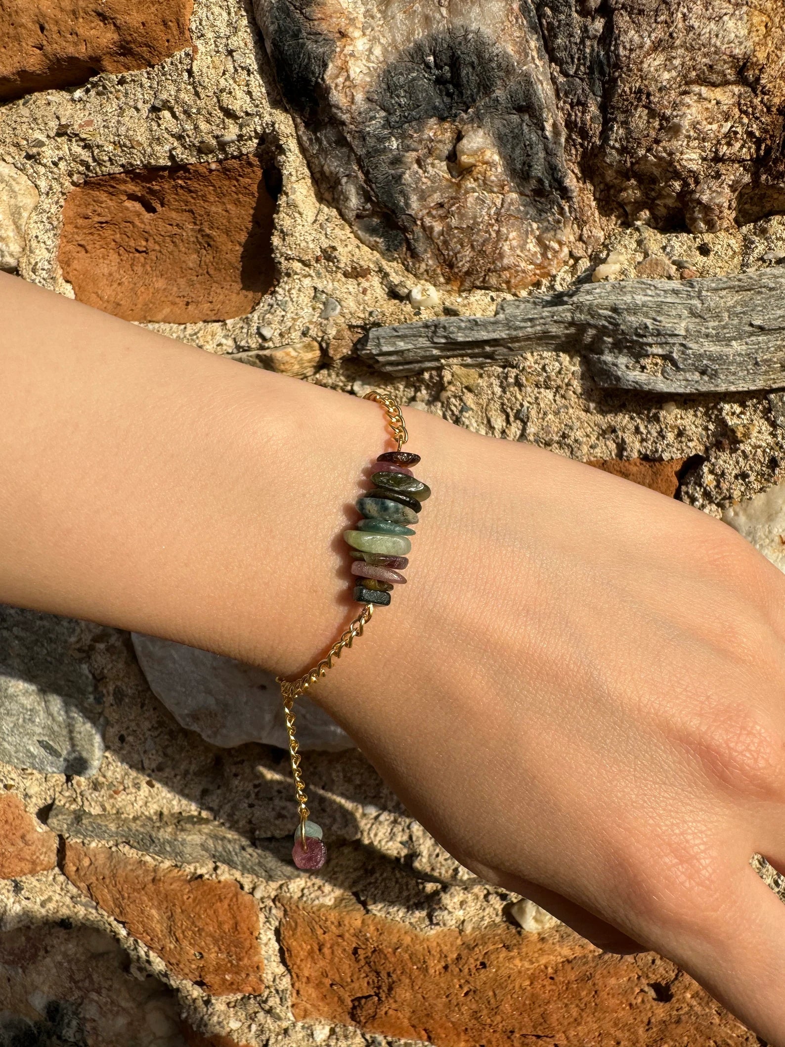 Handmade Tourmaline Bracelet gemstone bracelet LUNARITY GARAGE